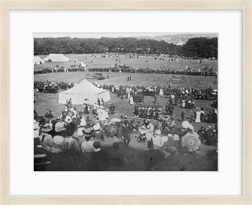 Cattle Show at Magher Troddan, Ramsey, Isle of Man by George Bellett Cowen